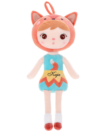Metoo Personalized Fox Girl Doll