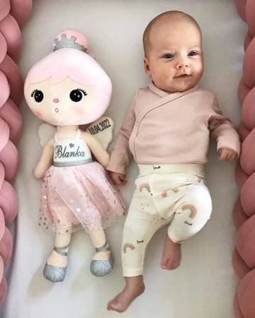 Metoo Personalized Pink Angel Doll