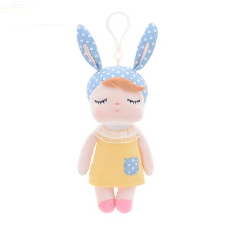 Mini Metoo Angela Personalized Bunny Doll in Yellow Dress