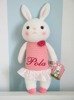 Metoo Personalized Tiramisu Bunny Cuddly Girl