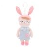 Mini Metoo Angela Bunny Doll in Grey Dress 