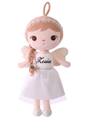 Lalka Metoo personalizowana Biały Aniołek 50cm