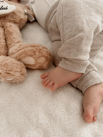 Lalka Metoo personalizowany Puchaty Króliś Beżowy 50cm