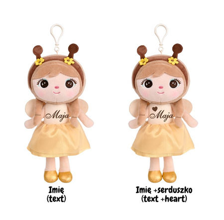 Metoo Personalized Mini Bee Girl Doll 