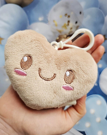 Metoo Beige Heart Pendant